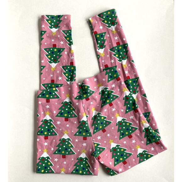 Mini Boden Festive Christmas Leggings - Pink - 11-12 - Picture 10 of 11